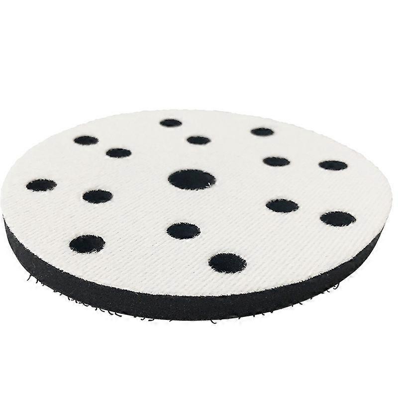 2Pcs Sanding Sandpaper Sponge Brush Soft Interface Pad 6" 15 Hole 150mm Cushion Power Tool Parts