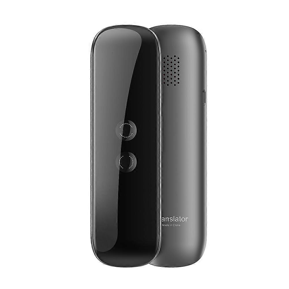G5 Wireless Translator Instant Voice Smart Portable Device Simultaneous Language Voices Translation Machine Black