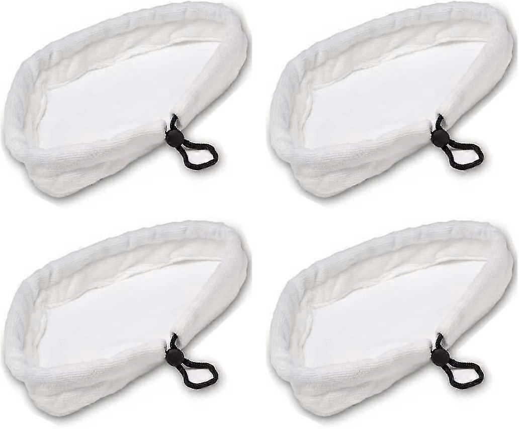 4-pack triangulära ångmopp-mikrofiberduksdynor för H2O Mop X5 Shizhi Boutique