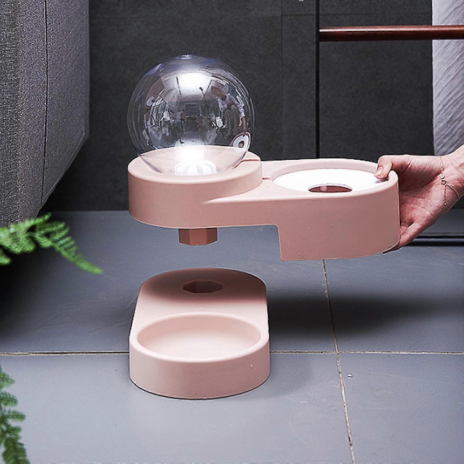 New Upgrade Pet Cat Bowl Dog for Cats Feeder Bowls Kitten Automatic Drinking Fountain 1.8L Capacity Puppy Feeding Waterer Products