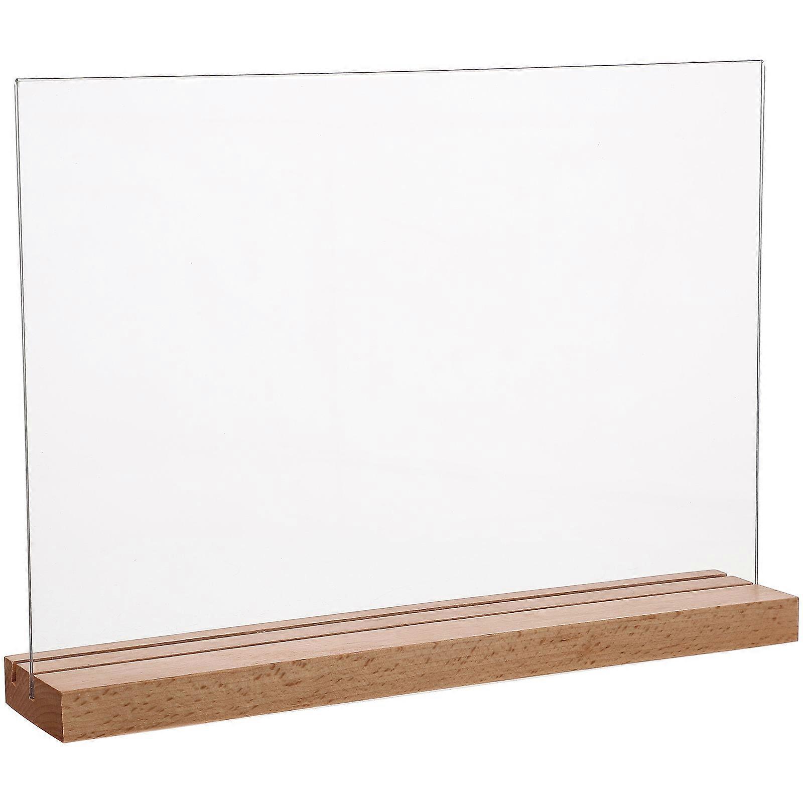 Sign Display Board Label Showing Stand Price Holder Tag Rack Display Board for Restaurant