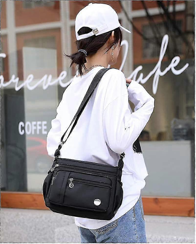 Women's Crossbody Shoulder Handbag - Roomy Tote With Multiple Pockets, Top Handle, Fashion Satchel Purse