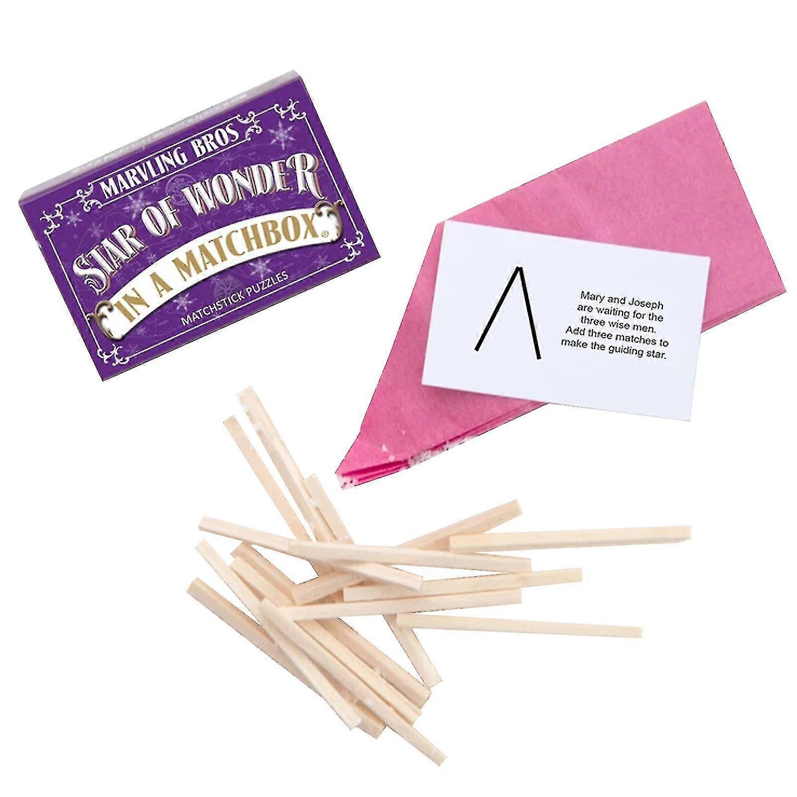 عيد الميلاد أعواد الثقاب الألغاز، أطفال أعواد الثقاب اللعب، أعواد الثقاب ألعاب اللغز لعبة الخشب ليوم الطفل، عيد ميلاد، عيد الميلاد