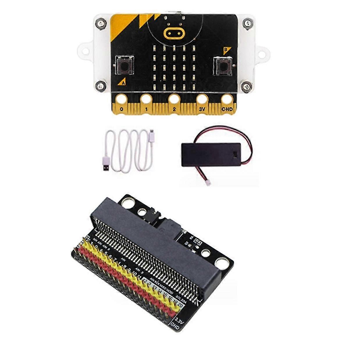 Microbit V2.0 Udviklingskort Microbit Smart Car Kit/qtruck/python Uddannelse BBC Microbit Programmerbar robot til DIY