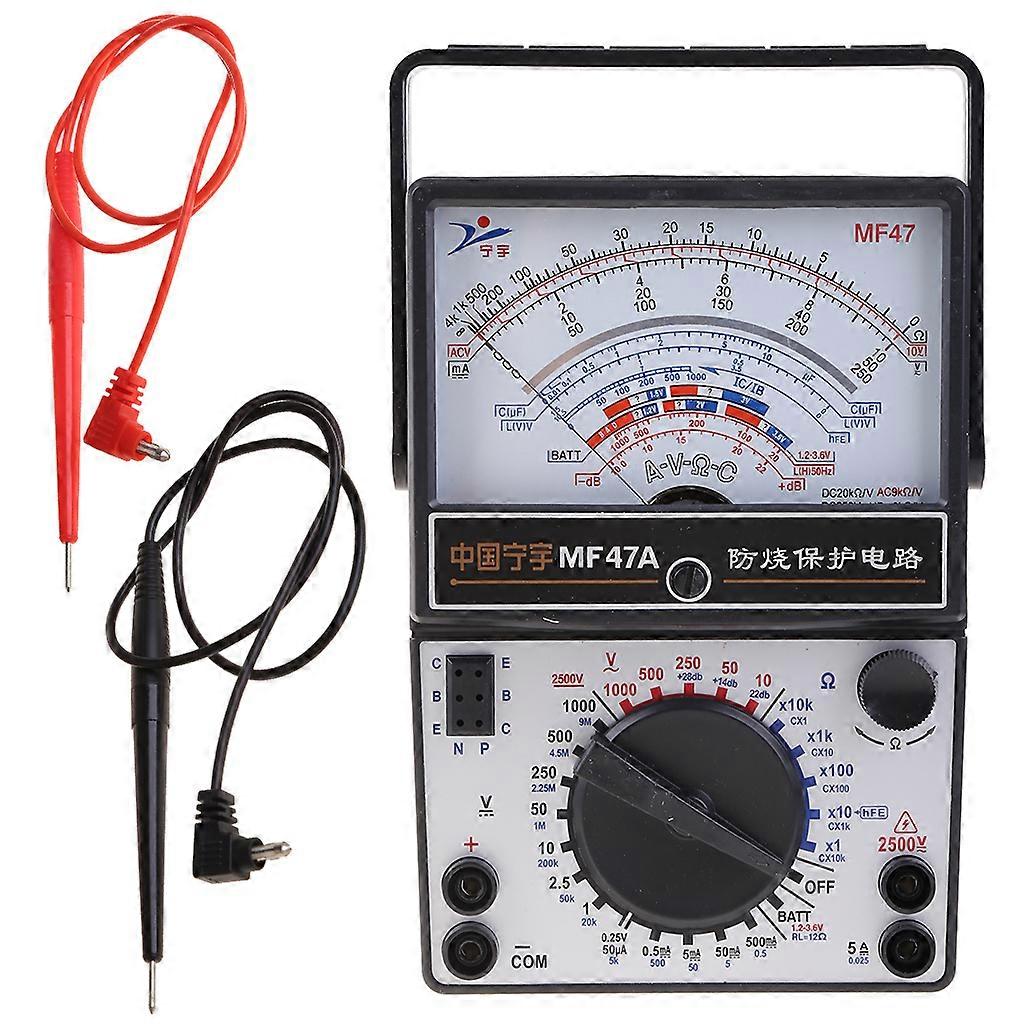 Amperemeter Voltage Current Mechanical Ammeter Pointer Teaching Instrument Meter