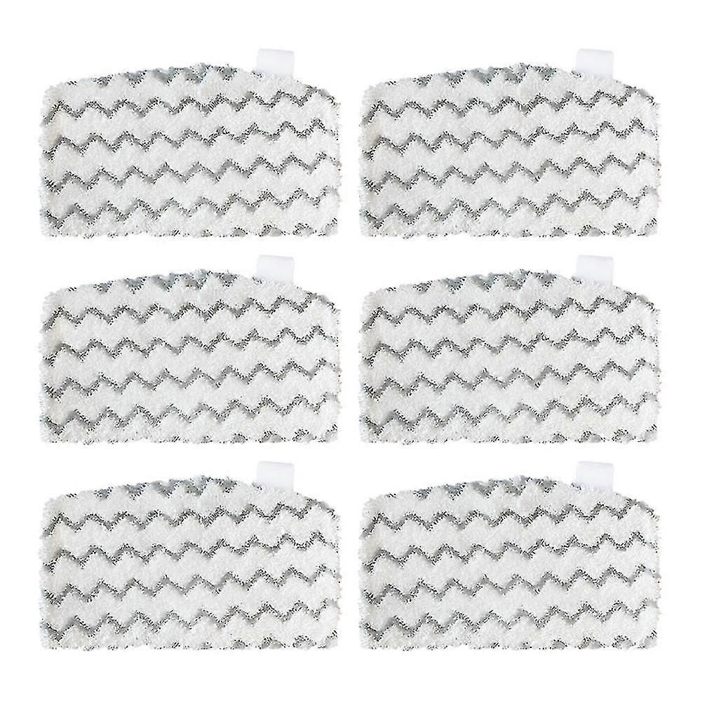 6 Pcs For Shark Steam Mop S1000 S1000a S1000c S1000wm S10001c Washable And Reusable Replacement Mop