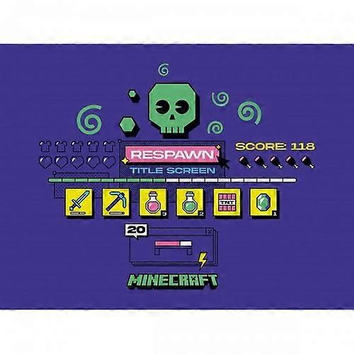 Minecraft Respawn Canvas Print