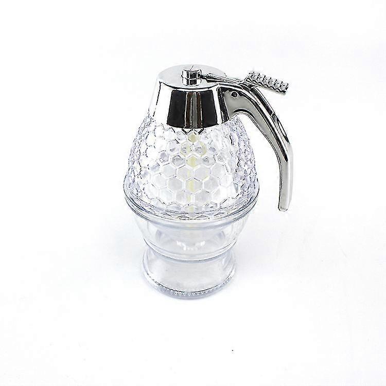 Honey Syrup Dispenser, 200ml Honey Dispenser Jar Container Acrylic
