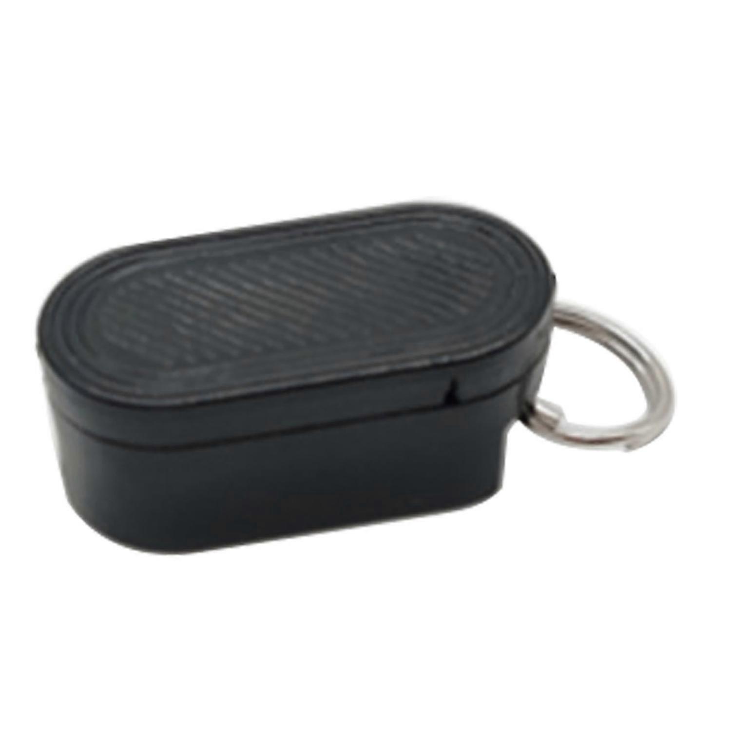  Pill Box Compact Magnetic Slide Design Pocket-sized with Hanging Keyring Hand-assembled Pill