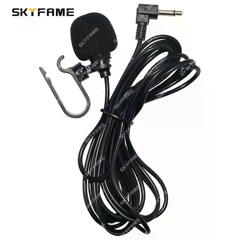 חל על שמע לרכב שקע מיקרופון תקע מיקרופון סטריאו מיני חוטי חיצוני 3.5 מ"מ למחשב או טלפון