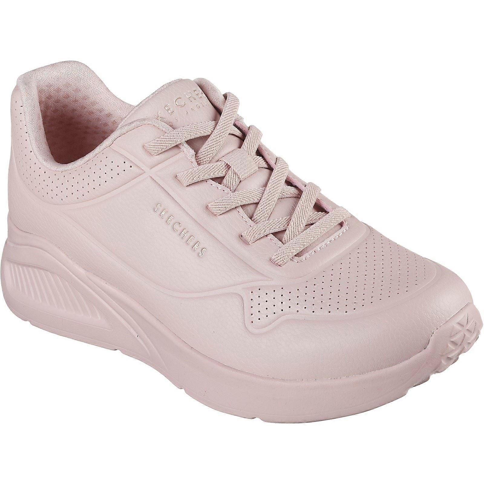 Skechers Uno Lite Lite Work Polyurethane Women's Blush Trainers
