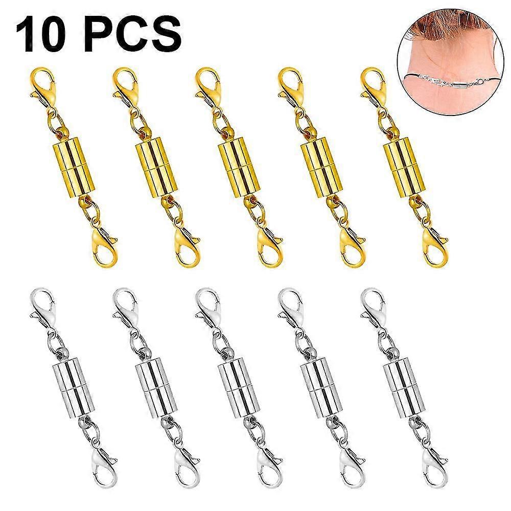 Pa Of 10 Color Magnetic Lobster Clasps For Jewelry.,9310