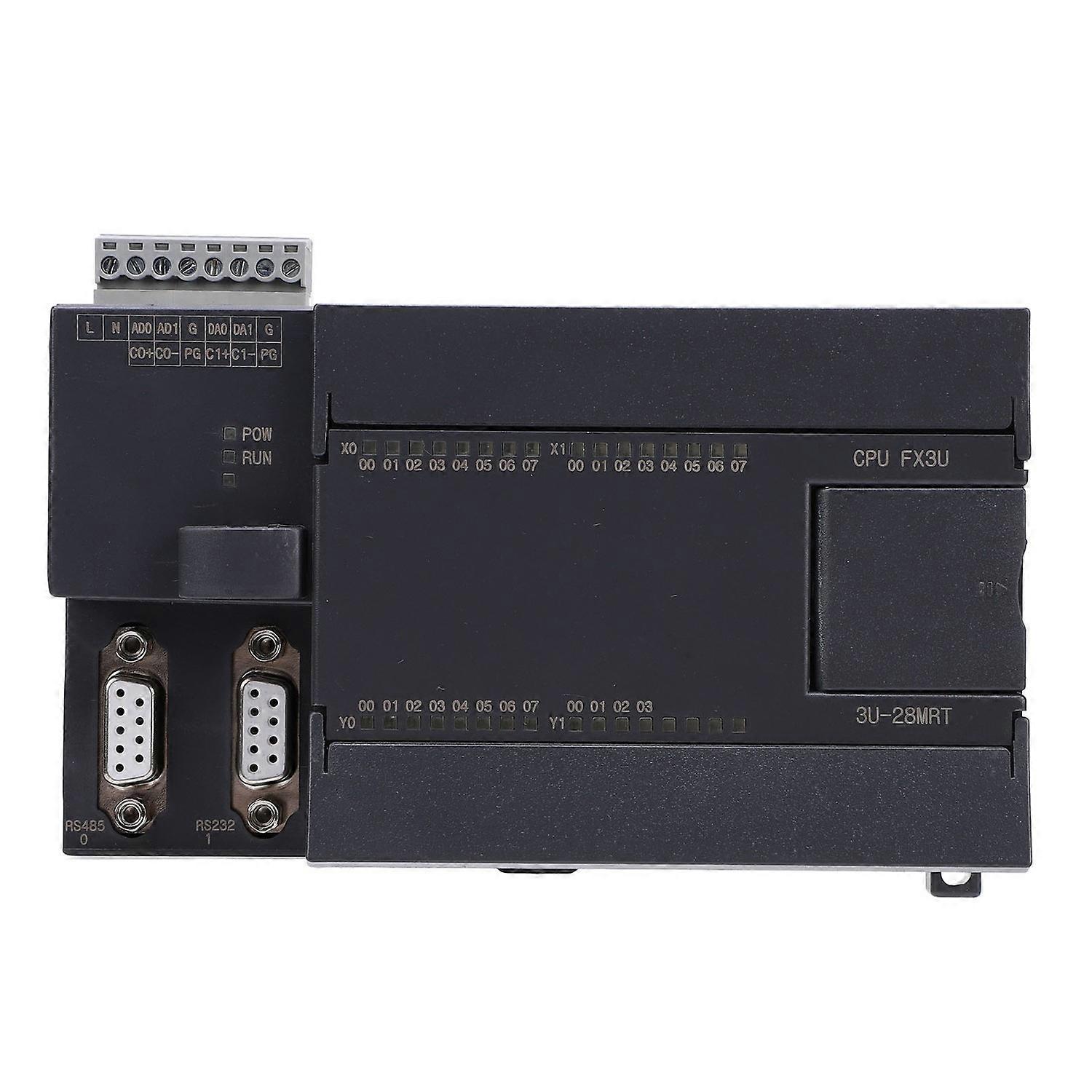 可编程逻辑控制器模块 16 进 12 出 工业级可编程控制板 DC24V