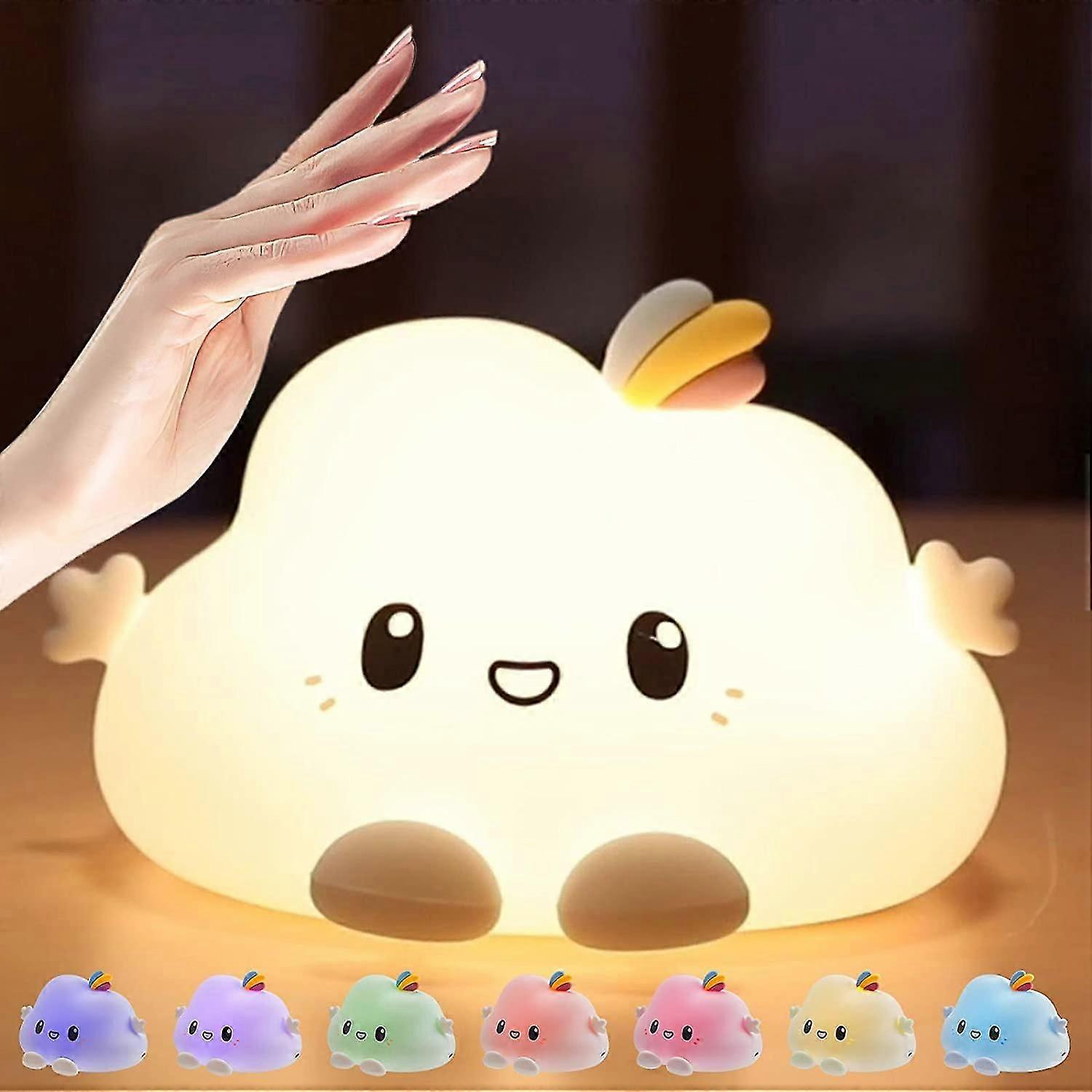 Led Night Light ldren Bedside Lamp Baby Portable Usb Charging Night Lamp Light For Reading, Sping And Relaxing, Touch Light With Warm White