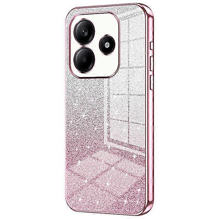 Compatible For Xiaomi Redmi Note 14 5G Case Electroplating Gradient Glitter TPU Phone Cover