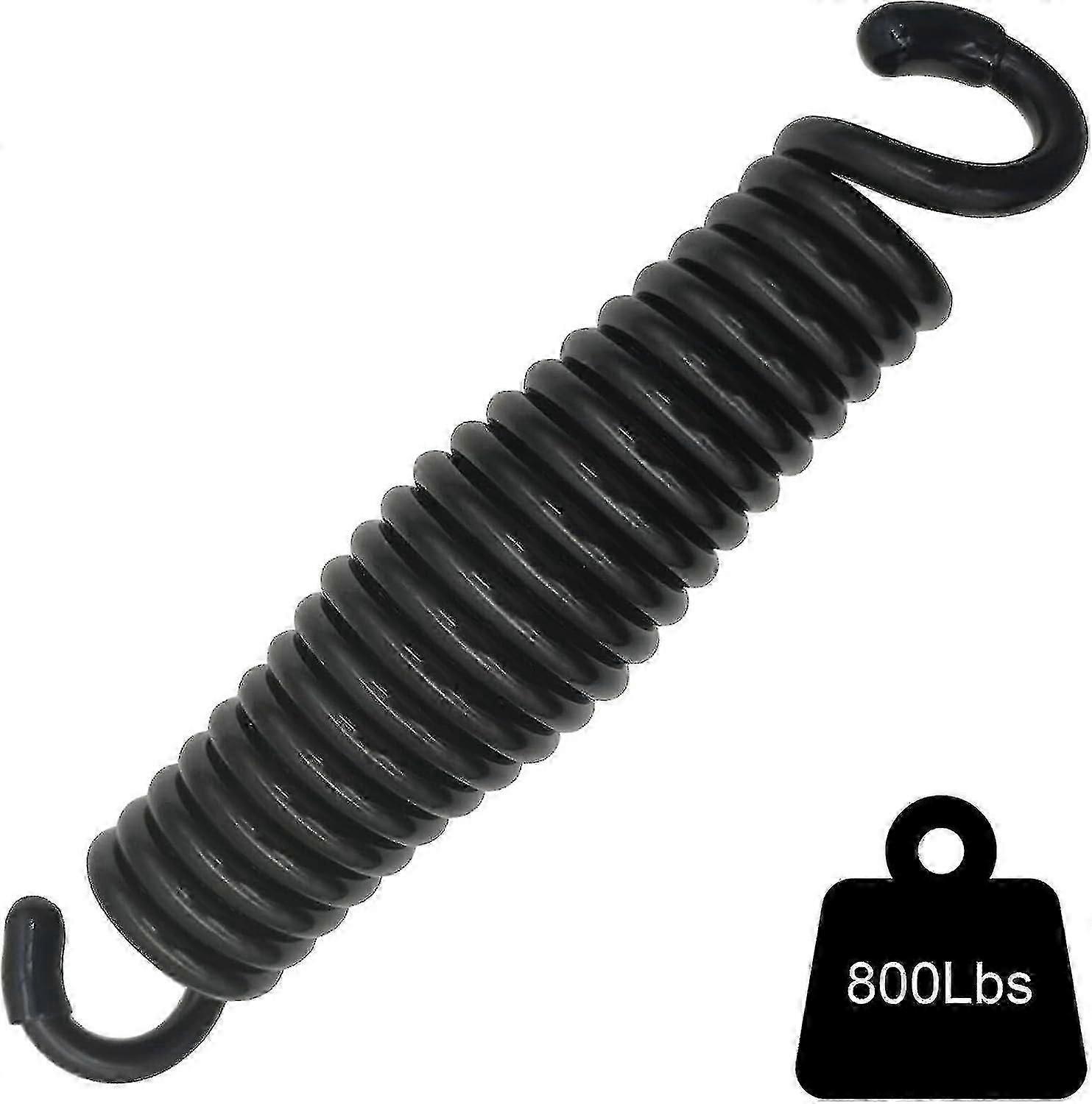 Porch Swing Springs Heavy Duty - 750lbs Black Hammock Chair Spring, κρεμάστρα οροφής Mount Spring (ένα κομμάτι 750lbs)