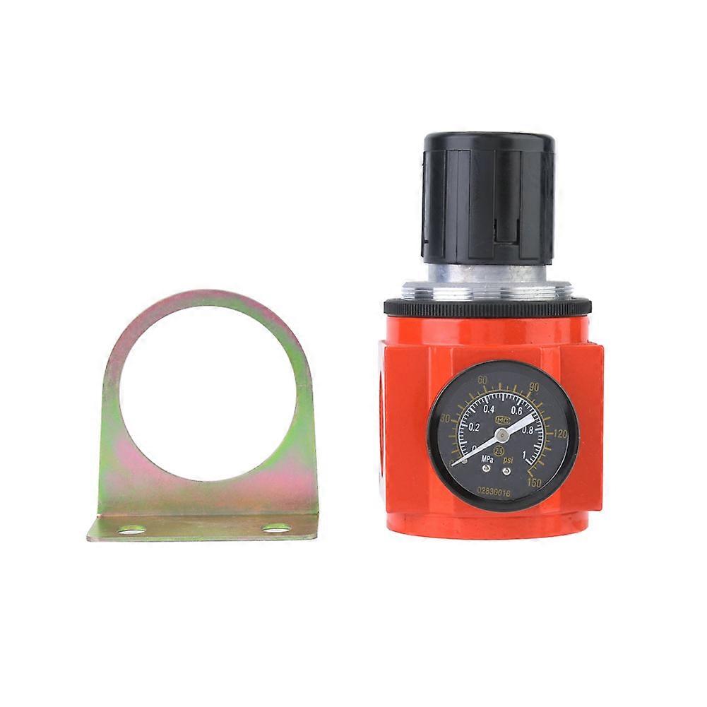 0.05-0.85MPa G1" Port Air Source Gas Pressure Regulator Reducing Valve With Gauge