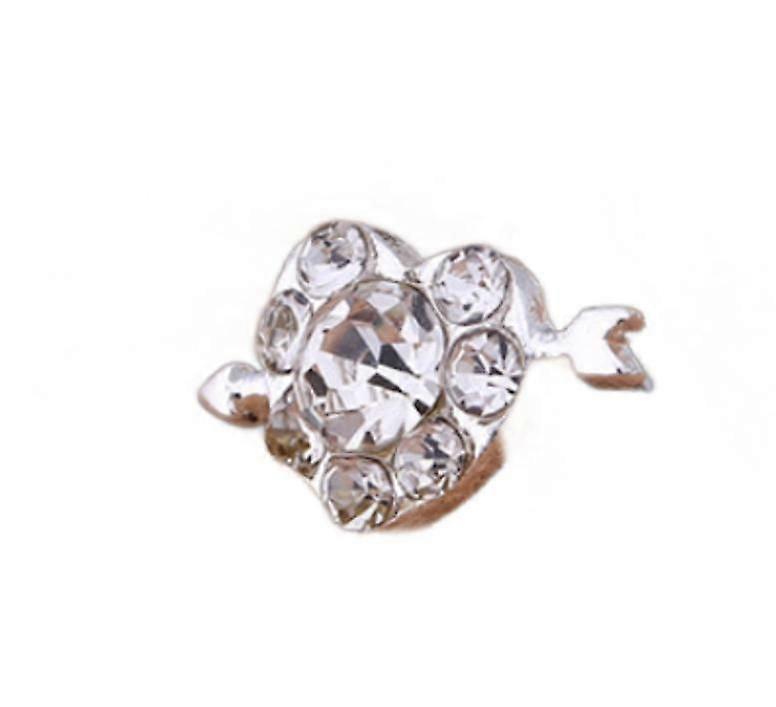 (Dragoste cu diamante)Cercei coreeni Love Stud