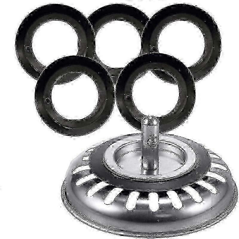 Inf Rubber Seals For Drain Strainer 5-pack
