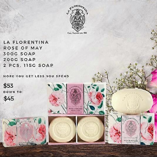 La Florentina Rose of May Soap Bundle