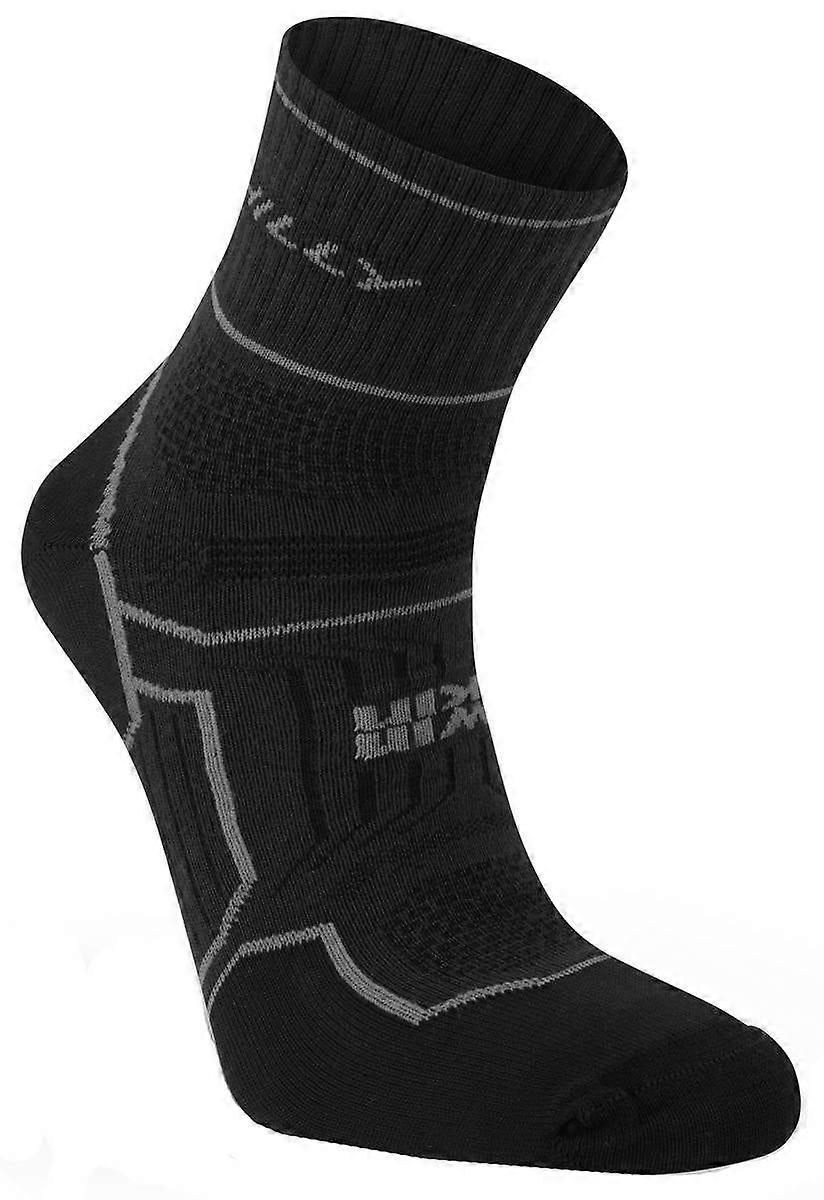 Hilly Twin Skin Anklet Socks - Black/Anthracite Grey