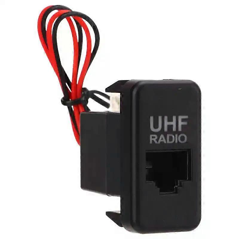 Car Radio UHF RJ45 Switch Panel Socket Blue LED Go Type Replacement For Toyota Tacoma FJ Cruiser 4runner Hilux