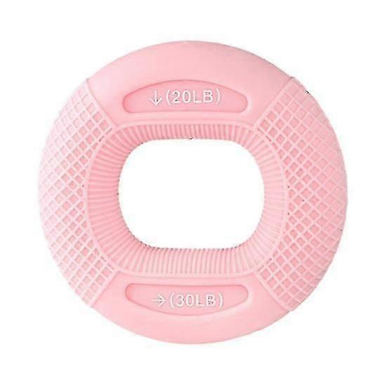 Adjustable Hand Grip Elastic Strong Toughness Compact Size Ergonomic Design Heavy Gripper Fitness Hand Finger Exerciser Ring