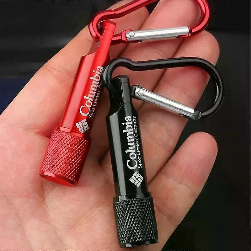 Mini Torch Keychain Pendant with battery Portable Small Light led flashlight Car Key Chain Pendant Key Ring mini flashlights