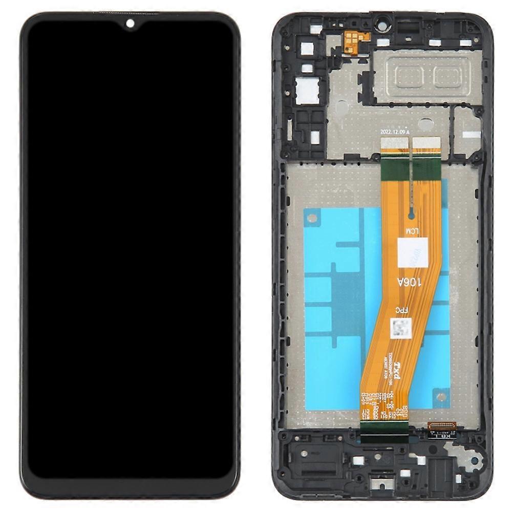 For Samsung Galaxy A04e 4G A042 Grade B LCD Screen and Digitizer Assembly+Frame Part (without Logo)