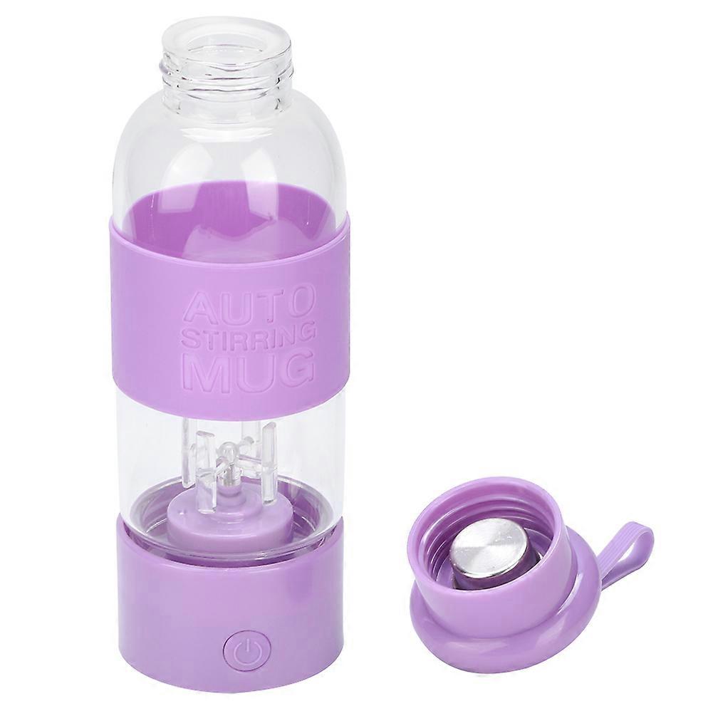 300ml Electric Automatic Mixing Cup for Milk, Juice, and Coffee - Portable Battery-Operated Blender Bottle