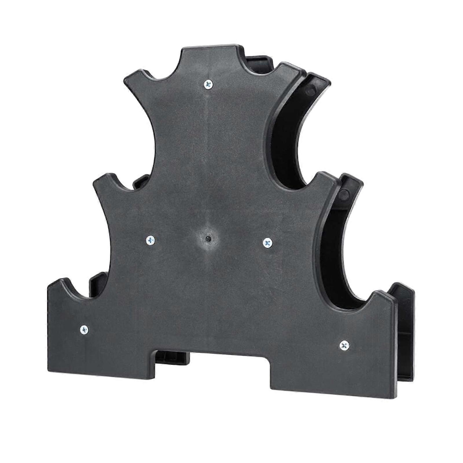 Vertical Dumbbell Holder Weight Stand Gym Storage Rack Bracket Triangle