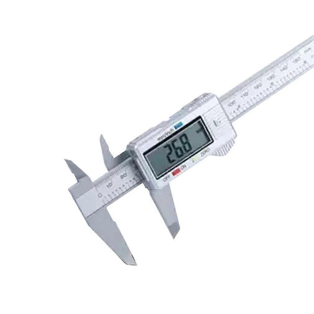 Elektronisk digital display Vernier Caliper 0-150mm Plast Digital Display Caliper Mätverktyg Inner