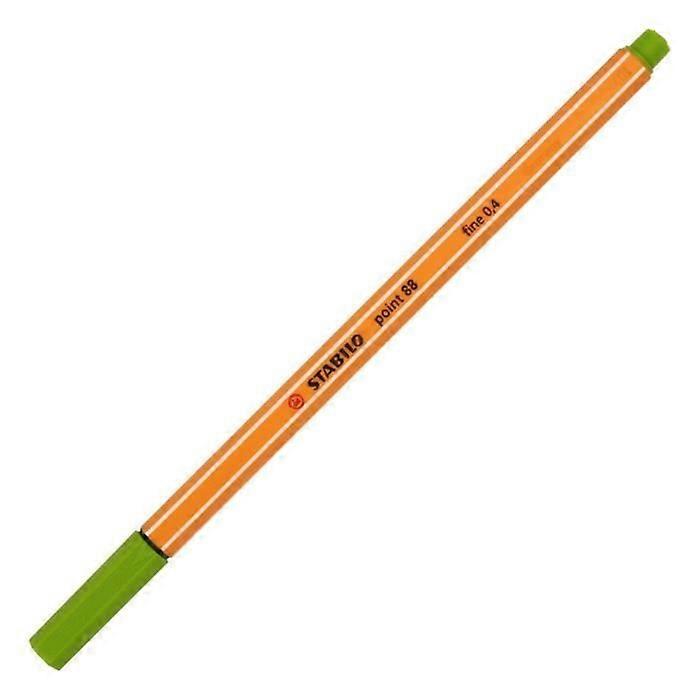 Markierer - POINT - POINT 88 - Feine Spitze 0,4 mm - Farbe Apfelgrün - Sechseckig