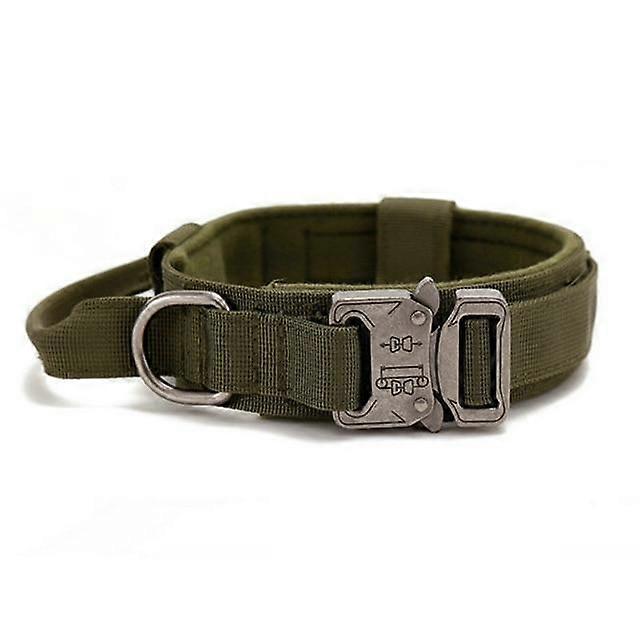 Tactical Dog Collars Outdoor Traction Military Pet Collar Durable 1050D Nylon Fabric Medium and Large Dog Training With Handle