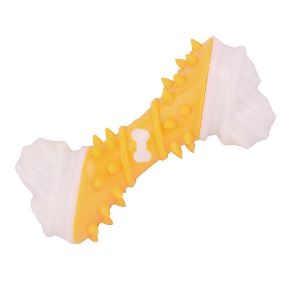 Dog Biting Bone - Shaped TPR Toy: Teeth Cleaning and Protection Chew Toy