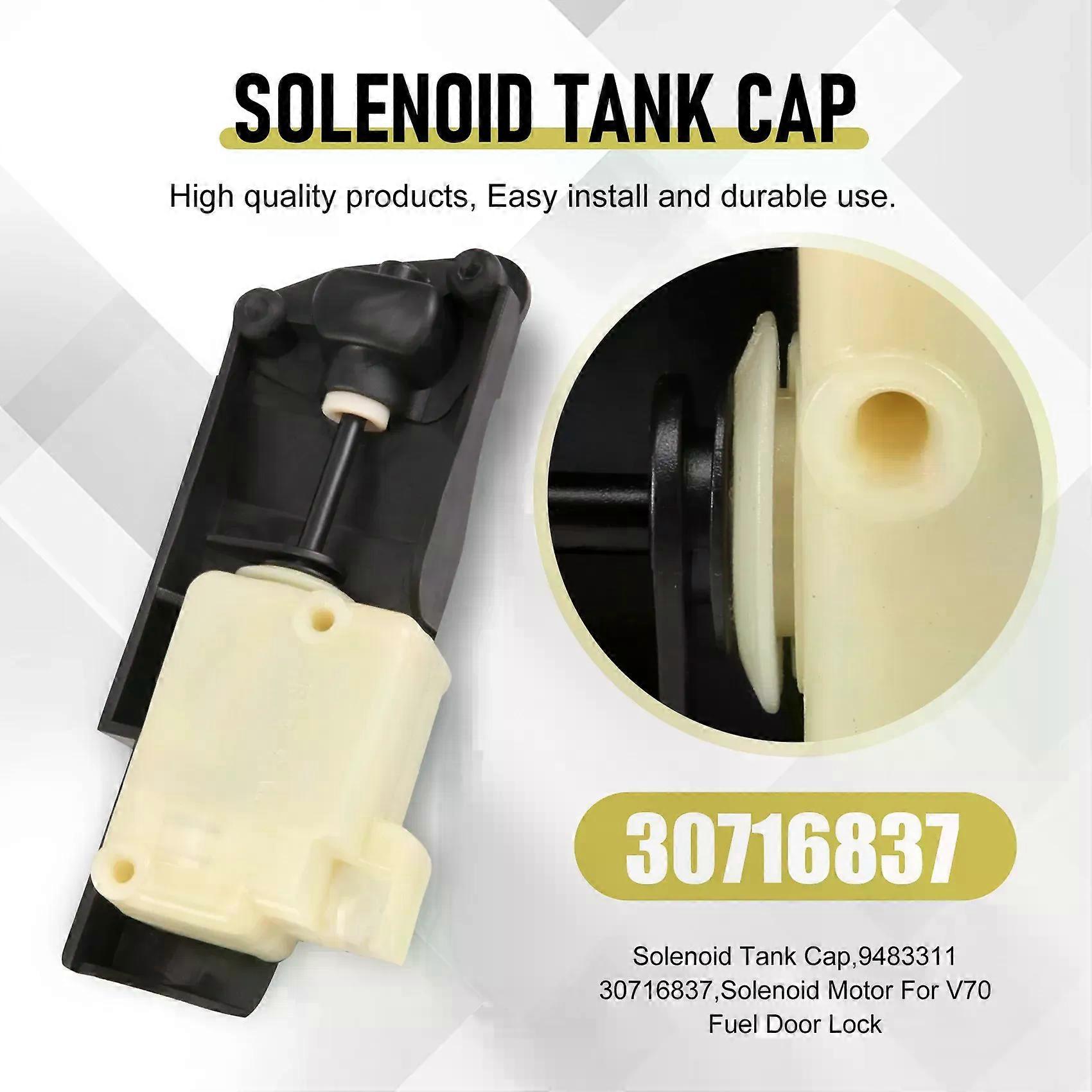 Borimend Kraftstofftürschloss Solenoid Für Volvo V70 S60 S80 XC70 XC90 - Einfacher Einbau