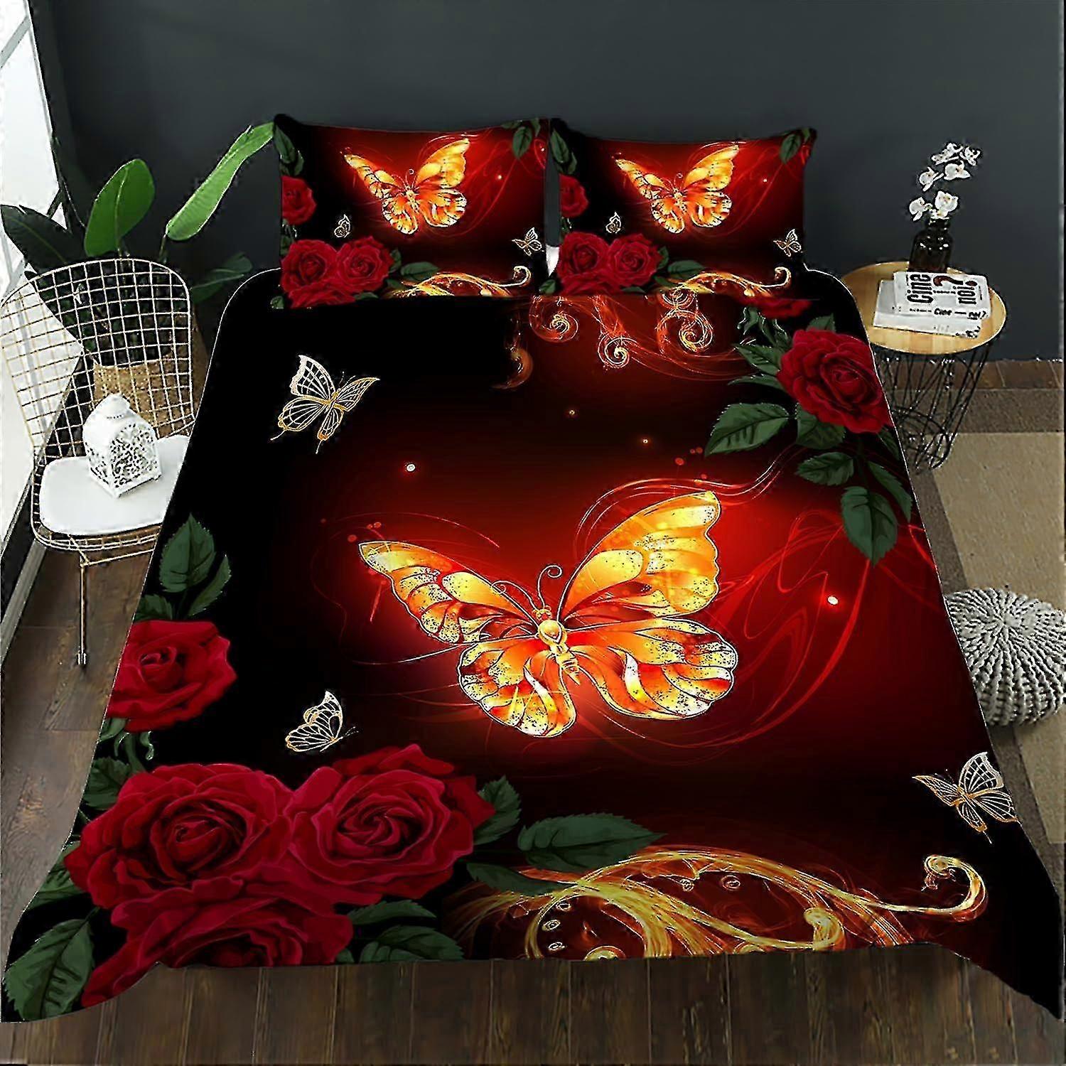 b2369 Bed Sheets Deep Color Comforter Comforter Cover 3 Piece Bedding Set 1 Quilt Cover and 2 Pillowcases Bed Sheets gb2369