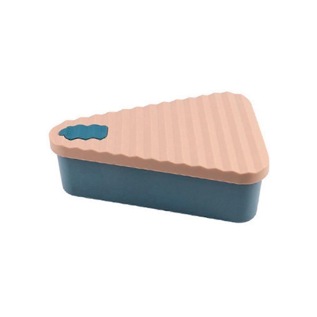 Pizza Leftover Storage Container,Reusable Pizza Slicone Container,Silicone Food Container,A