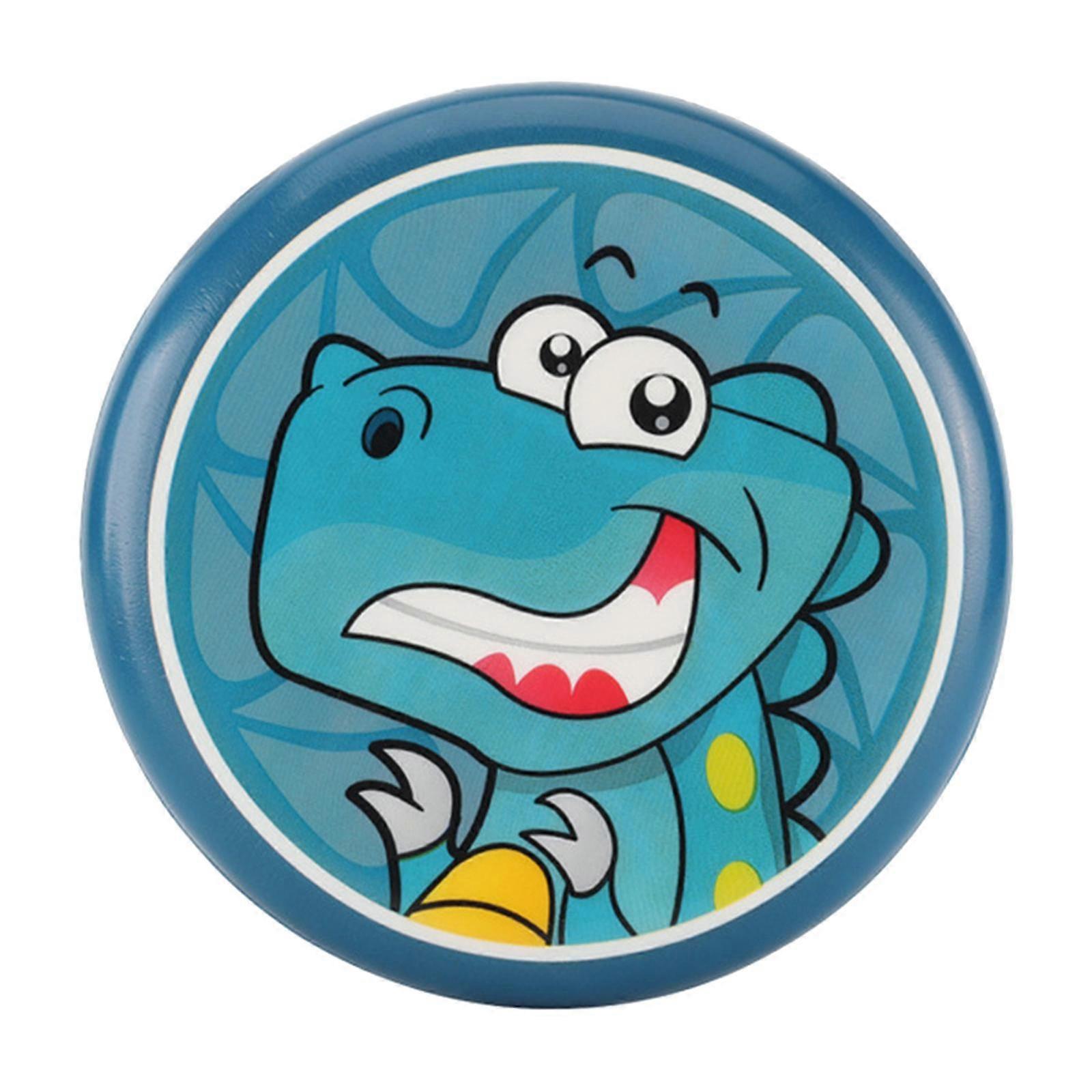 , Cartoon Design Parent-Child Interactive Flexible Circular Creative Saucer for