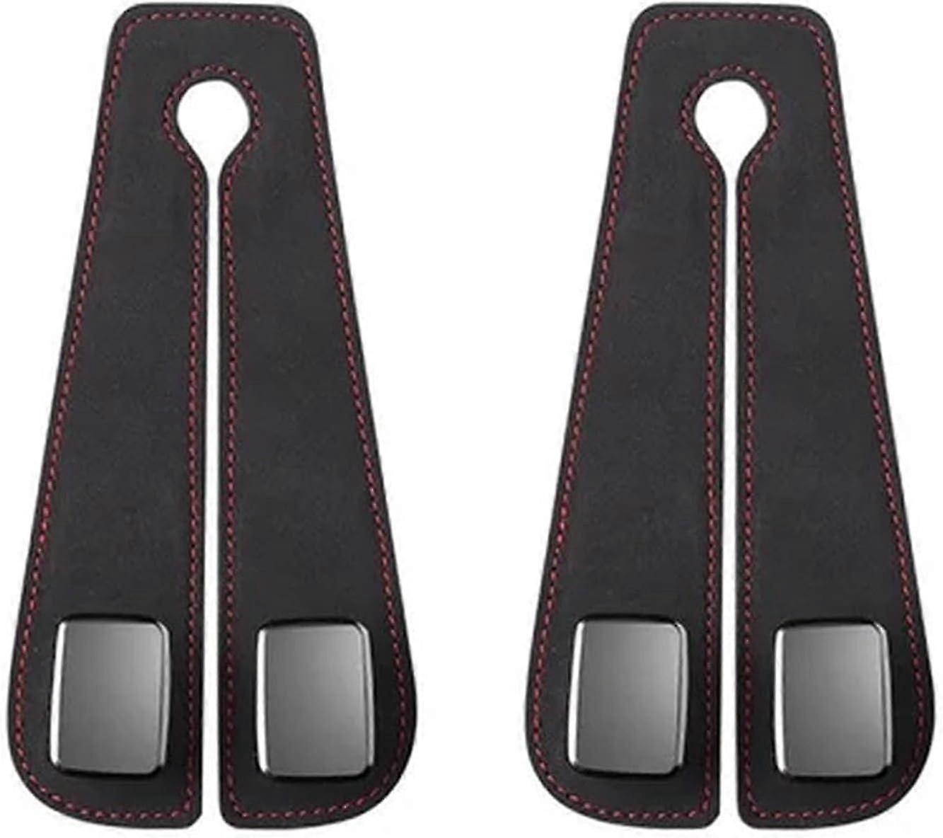 2PCS Car Seat Back Double Hook, Auto Hooks, Car Storage Organiser Bag Hooks, Car Seat Headrest Hanger, Universal Car Handbag Hooks, Multifunctional He