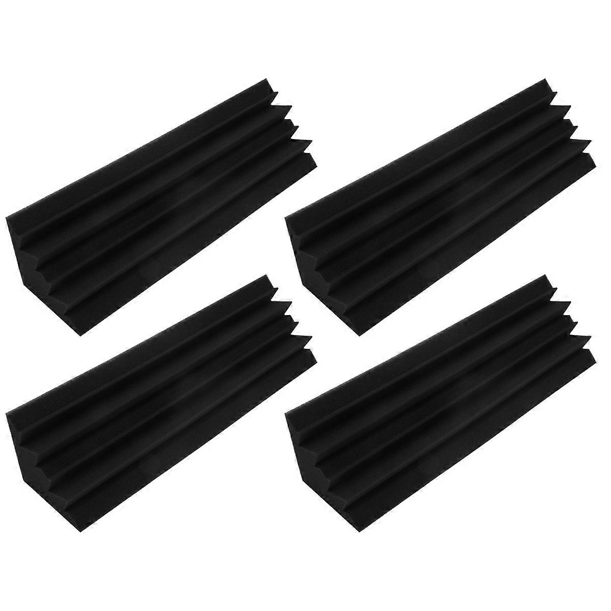4 Pcs Studio Acoustic Soundproof Foam,Sound Panels Wedges,12X12X48cm