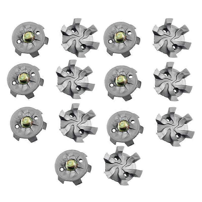 14Pcs Golf Spikes Pins Turn Fast Twist Shoe Spikes Replacement Set Ultra Thin Cleats Pins Golf Spike