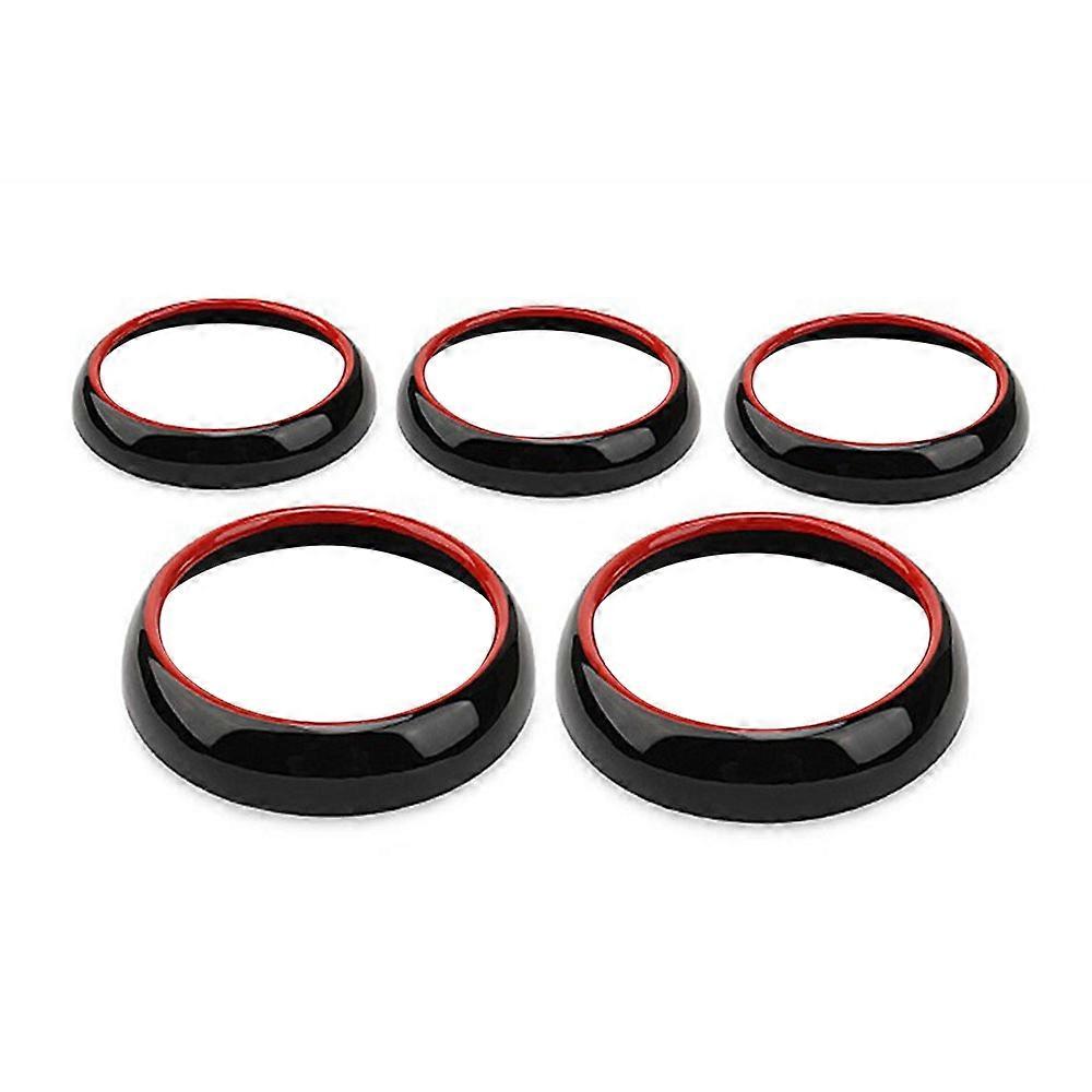 5Pcs Vent Outlet Cover Trim Red for CLA GLA Class W176 12-18