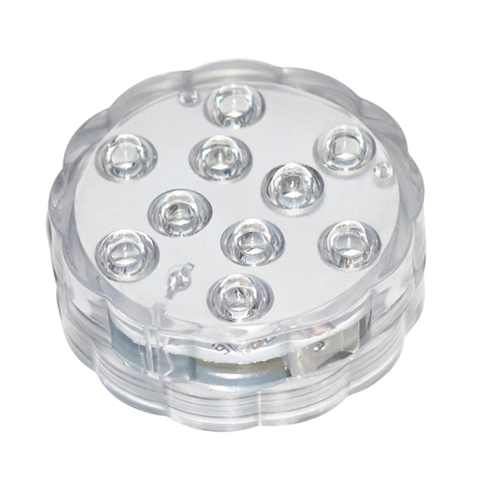 Submersible LED Light 7x2.6cm 16 Colors Remote Waterproof Lamp