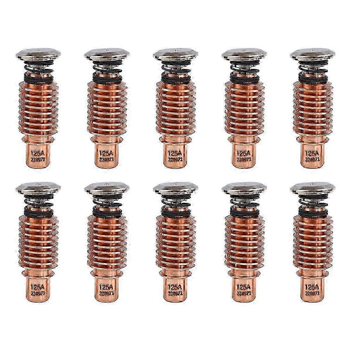 10pcs 220971 Electrodes For -pmx 125 Plasma Cutting Torch Consumables