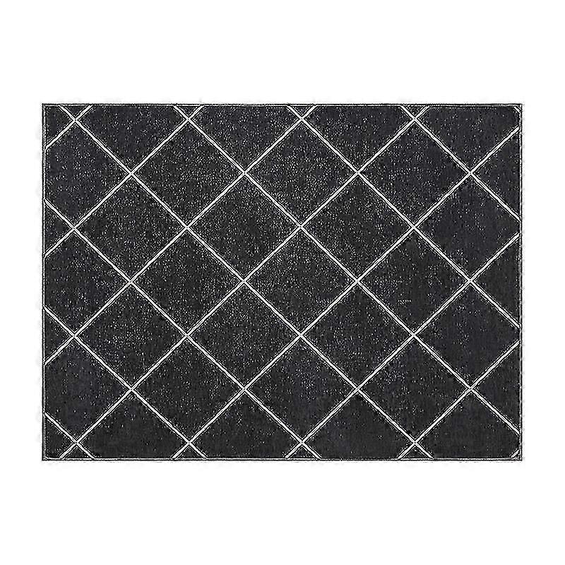 Bath Mat Non Slip Absorbent Shower Bathroom Rug Carpet Jacquard No636