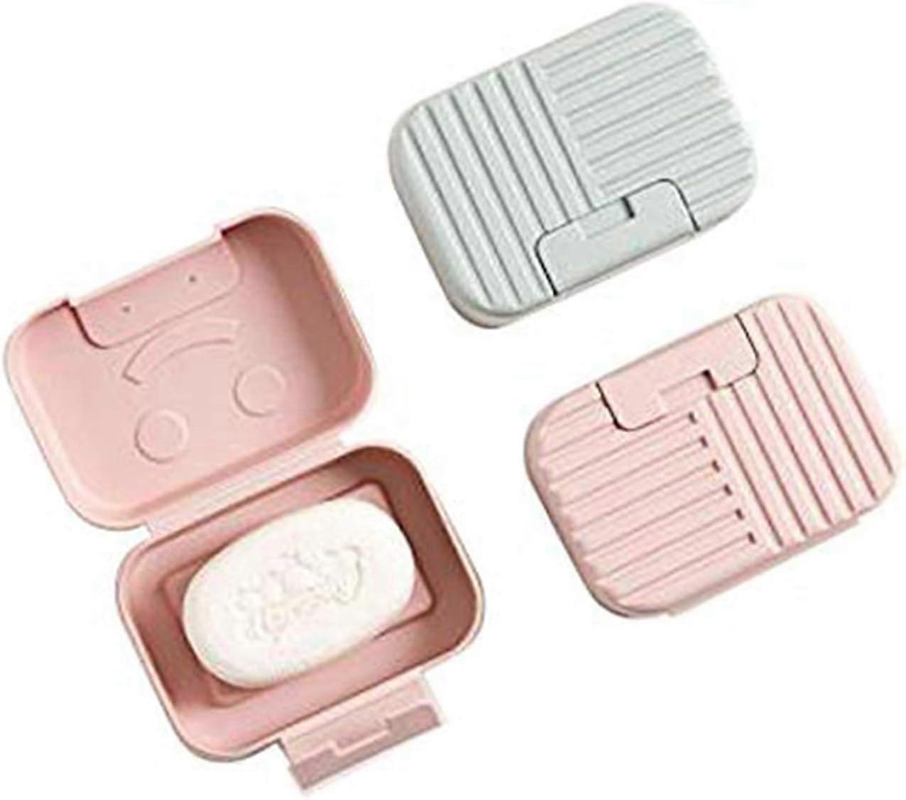Silicone Travel Soap Case, Leak Proof, Portable, Quick-Drying