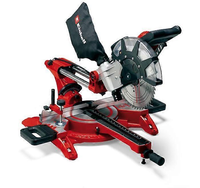 Einhell TC-SM 2534/1 Dual Radial Mitre Saw (maximum power 2350 W, built-in slide, adjustable saw head)