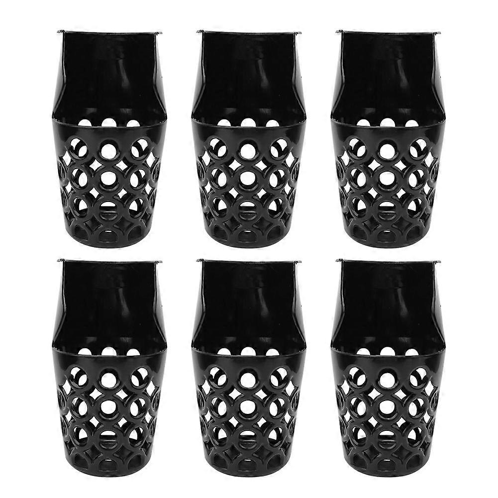 6PCS Plastic Durable Practical Snooker Basket Home Entertainment Billiard Ball Storage Pocket Pool Table Accessories