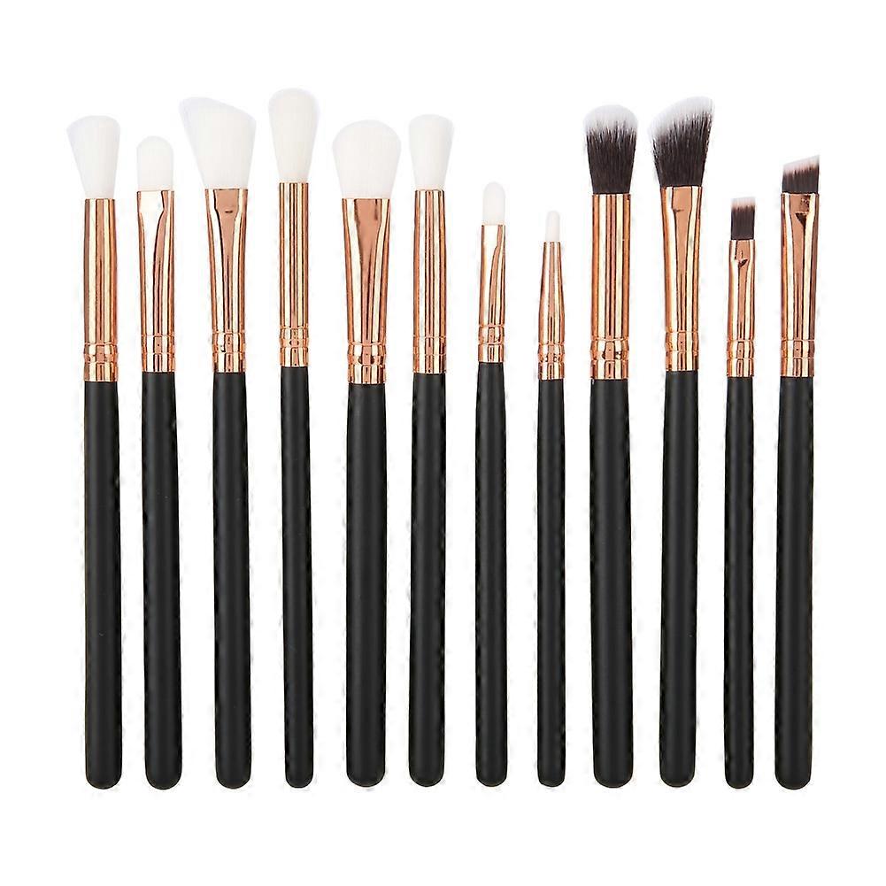 12 Pcs Professional Eye Makeup Brush Set Cosmetic Brush Kit